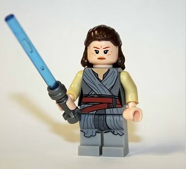 Rey Star Wars Force Awakens Minifigure Custom