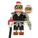 Renji Abarai Cartoon TV Show Anime Bleach Minifigure Custom