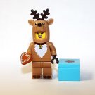 Reindeer Suit Christmas Minifigure Custom