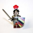 Red Spanish Knight Castle soldier Minifigure Custom
