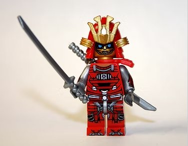 Red Samurai Drift Transformers Minifigure Custom