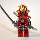 Red Samurai Drift Transformers Minifigure Custom