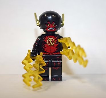 Red Reverse Flash TV Show Daniel West Minifigure Custom