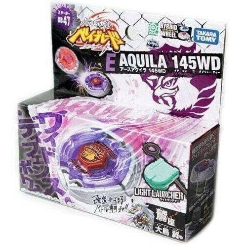 TAKARA TOMY Earth Eagle Aquila 145WD Metal Fusion Beyblade BB-47