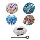 Beyblade Burst 4 Pack Acid Anubis B-71, Air Knight 12 B-130 01, BLUE Xeno Xcalibur B-67