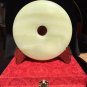 Hand-Carved Circle Lucky Jade 19cm