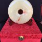 Hand-Carved Circle Lucky Jade 13cm
