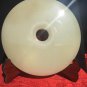 Hand-Carved Circle Lucky Jade 21cm