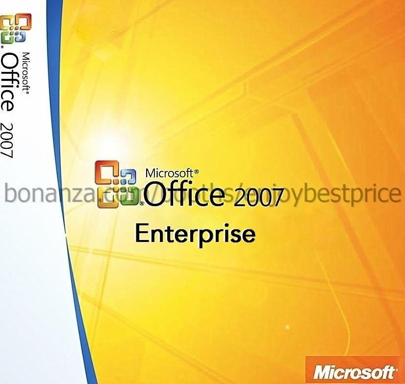 microsoft office enterprise 2007