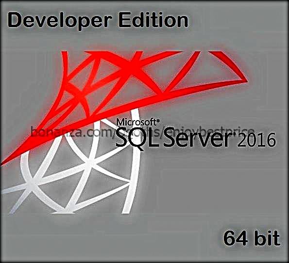 microsoft sql server 2016 download developer edition