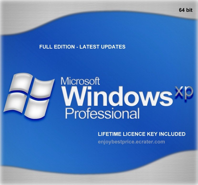 Microsoft Windows XP Professional Edition 64 bit Lifetime FULL NEW KEY + LINK