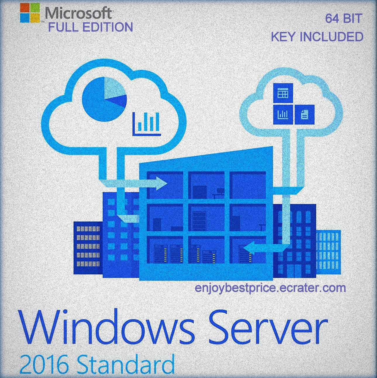 Microsoft Windows Server 2016 Standard 64-bit Licence Key +Soft