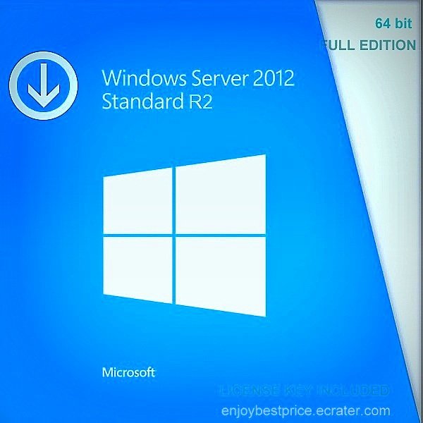 Microsoft Windows Server 2012 Standard R2 64-bit Licence Key +Soft