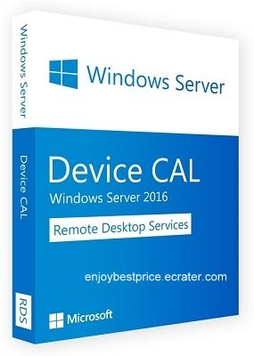 MS Windows Server 2016 & R2 Remote Desktop Services 50 DEVICE CAL License Key