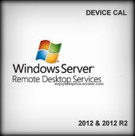 Microsoft Windows Server 2012 R2 Remote Desktop Services 50 Device CAL 64 bit KEY