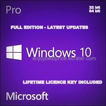 Windows 10 Pro 64/32 bit Professional License key & Download link