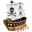 JooJoo Plush 16 Inch Pirate Ship