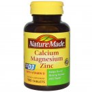 Calcium Magnesium Zinc, 100 Tablets by Nature Made