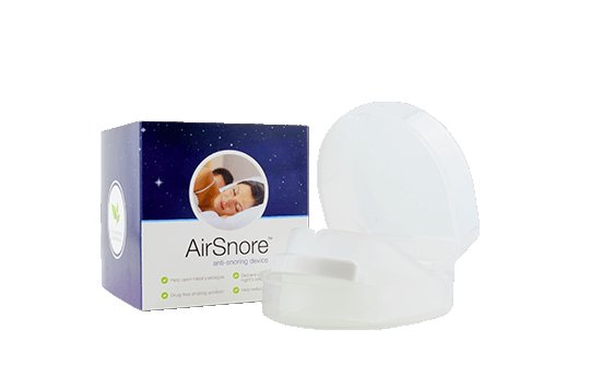 AirSnore Mouthpiece - Stops Snoring, Making a Bad Night’s Sleep a Thing of the Past