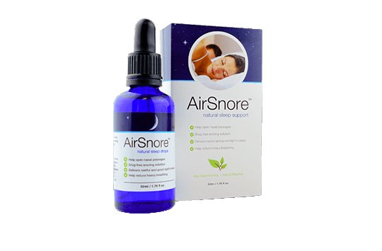 AirSnore Drops - help you fall asleep much more easily