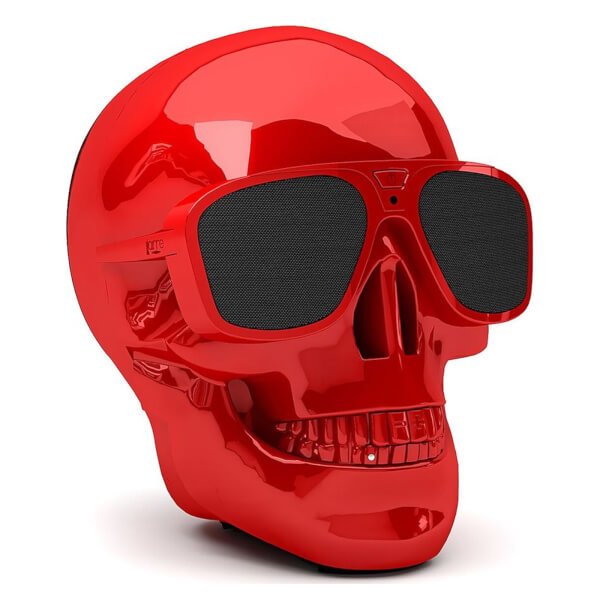 Jarre AeroSkull XS + Bluetooth Portable Speaker - Glossy Red
