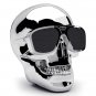 Jarre AeroSkull XS + Bluetooth Portable Speaker - Chrome Silver