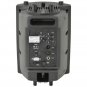 QTX QX8BT Active Moulded Bluetooth Speaker - Black (8 Inch Driver)