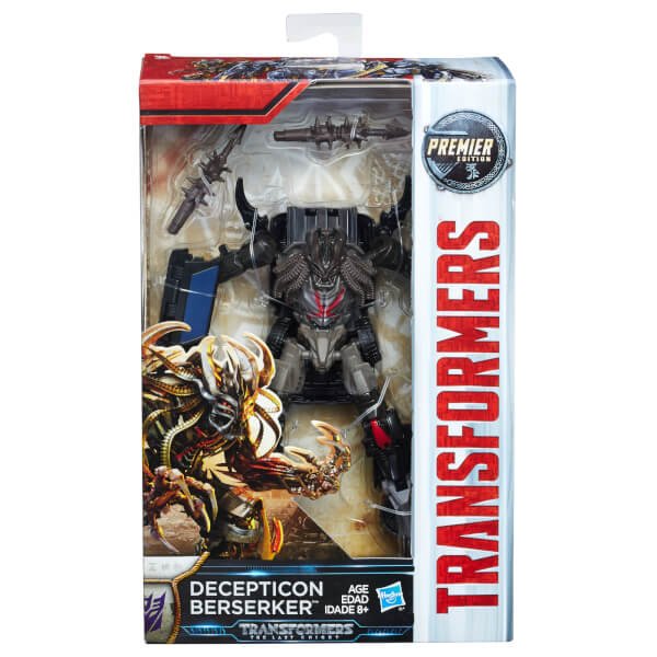 Transformers The Last Knight: Premier Edition Deception Beserker Action Figure
