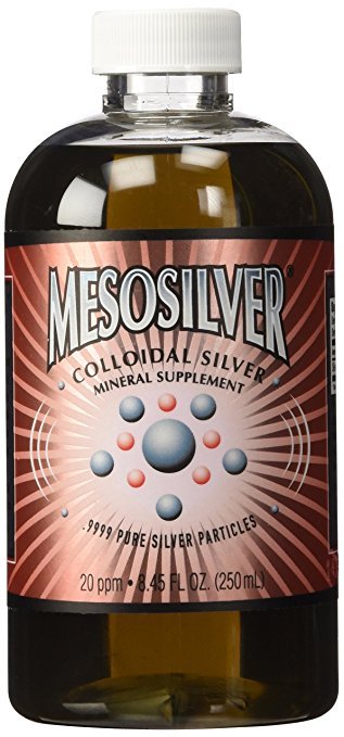 MesoSilver - Nanoparticle Colloidal Silver - 250ml (8.45 Fl. Oz.)