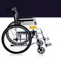 Folding Wheelchair Aluminum Hand Brake Scooter Light Elderly Disabled Trolley