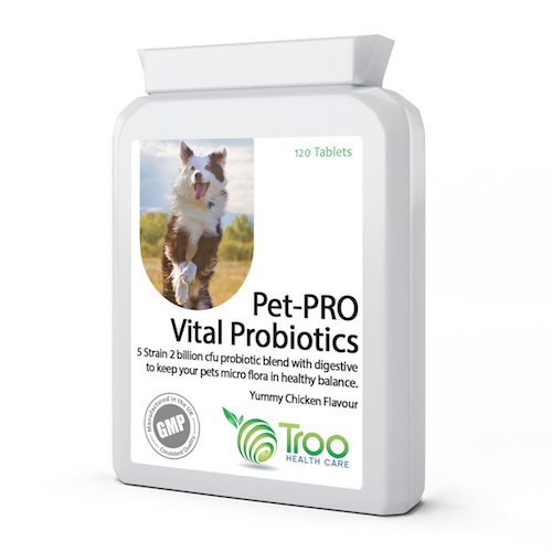 Pet-PRO Vital Probiotics 2 Billion cfu 120 Chicken Flavoured Tablets