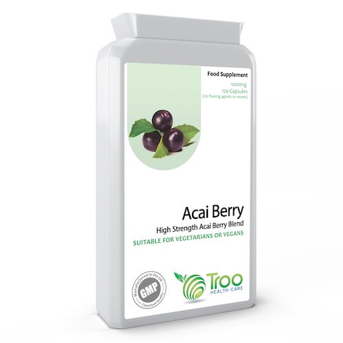 Acai Berry 1000mg x 120 Vegetarian Capsules