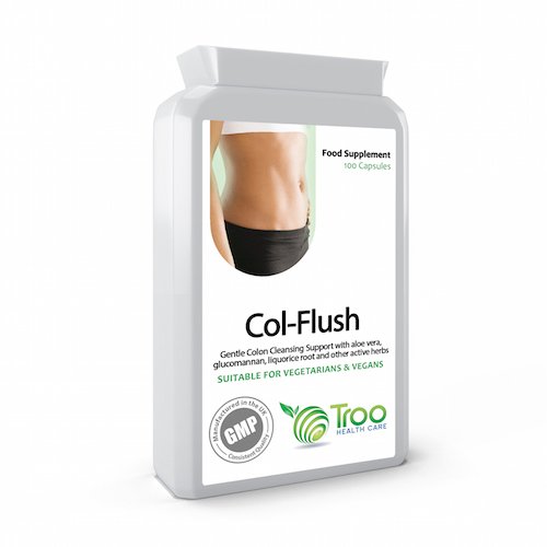 Col-Flush 100 Veg Capsules - Suitable for Vegetarians and Vegans