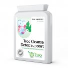 Detox Support Troo Cleanse 600mg 60 Capsules - Suitable for Vegetarians and Vegans