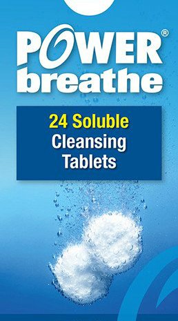 POWERbreathe Cleansing Tablets (24)