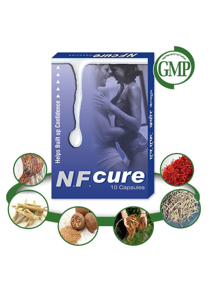 Herbal Sperm Leakage Treatment - 60 NF Cure Capsules Nightfall Treatment