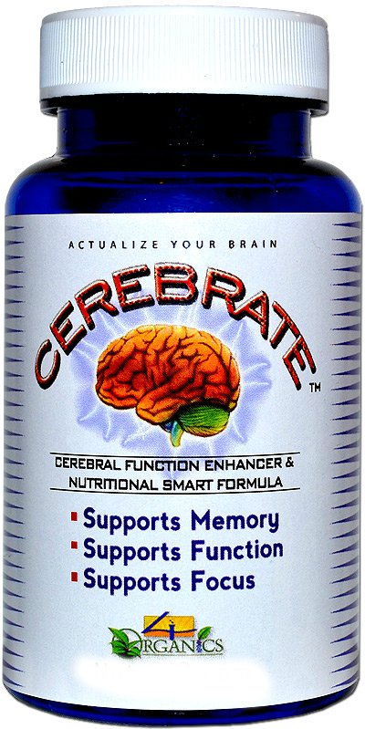 Brain Function Memory Support Supplement (60 Capsules) - Cerebrate