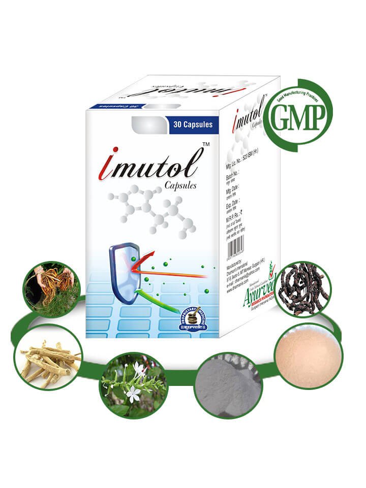 Natural Immune System Booster Supplements - 60 organic herbal pills
