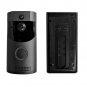 Smart WiFi Doorbell Ring Wireless Video Camera Phone Bell Intercom (Black)