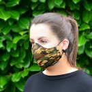 Camouflage 100% Cotton Canvas Mask - Machine Washable, Reusable and Fashionable