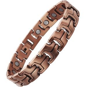 Hugo Enrico Copper Magnetic Bracelet