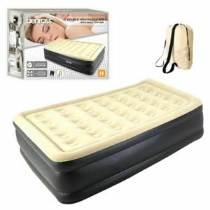High Raise Double Airbed + Built-in Pump