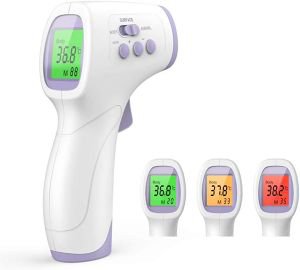 No Touch Infrared Forehead Thermometer (Purple)
