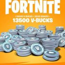 V-Bucks - Fortnite 13500 V-Bucks Gift Card Key GLOBAL