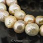 NECKLACE China Multicolor KASUMI Freshwater PEARLS & Gold Vermeil 925 SILVER