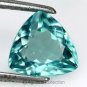 1.73 cts Paraiba Blue APATITE Trillion Facet-cut Natural Gemstone Madagascar