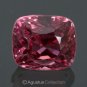 1.04 cts SPINEL Pinkish Red Cushion Facet-Cut VS Clean Natural Gemstone Burma