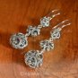 Hook EARRINGS Genuine 925 Sterling Silver 9.48 g ~ Handmade in Bali