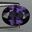 1.43 cts Purple SPINEL Oval Facet-cut Natural Gemstone Burma