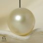 Round Gold SOUTH SEA PEARL 11.34mm Raja Ampat Islands Indonesia 2.05g half-drill